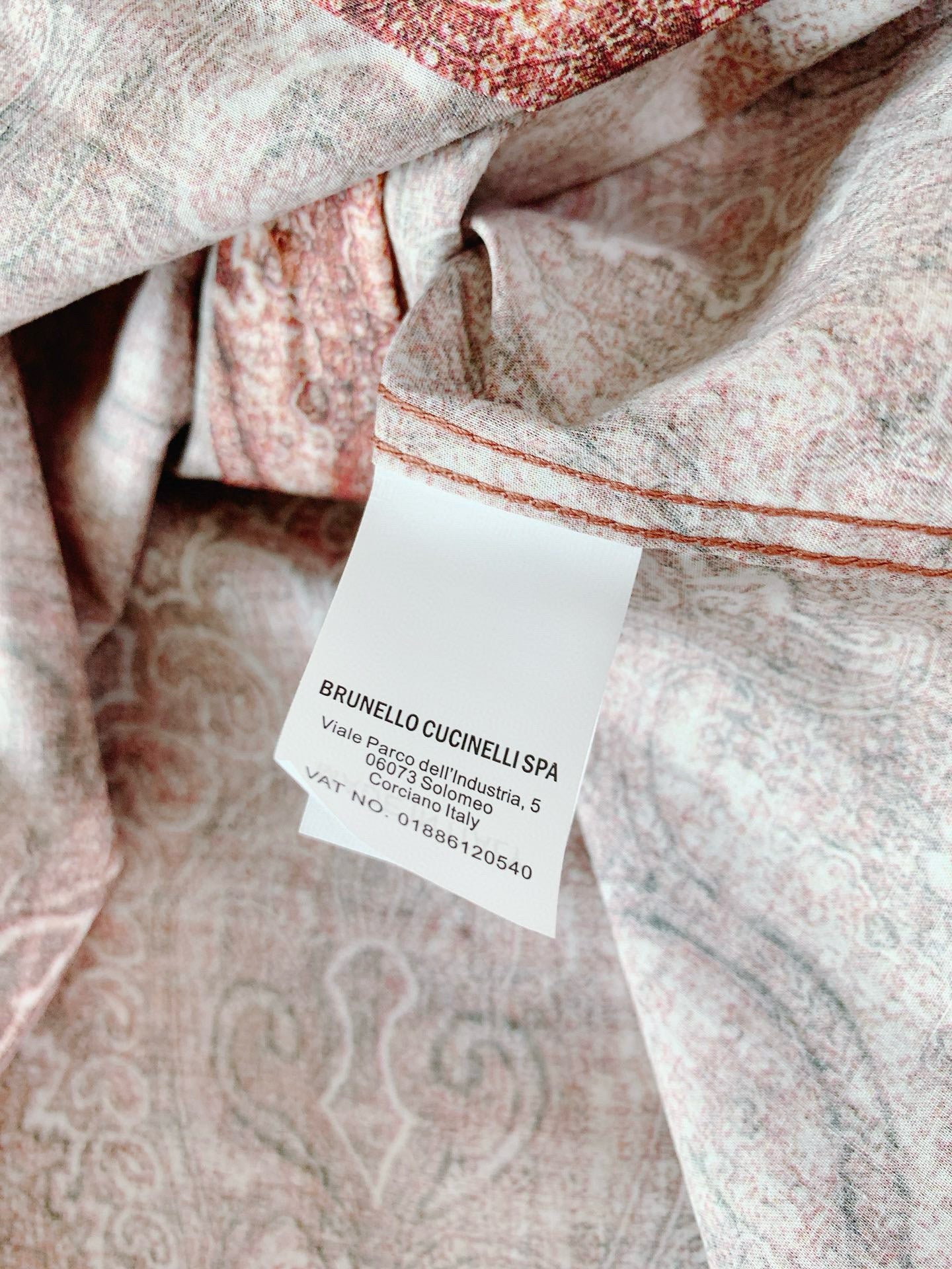 Brunello Cucinelli Long Sleeve Shirt