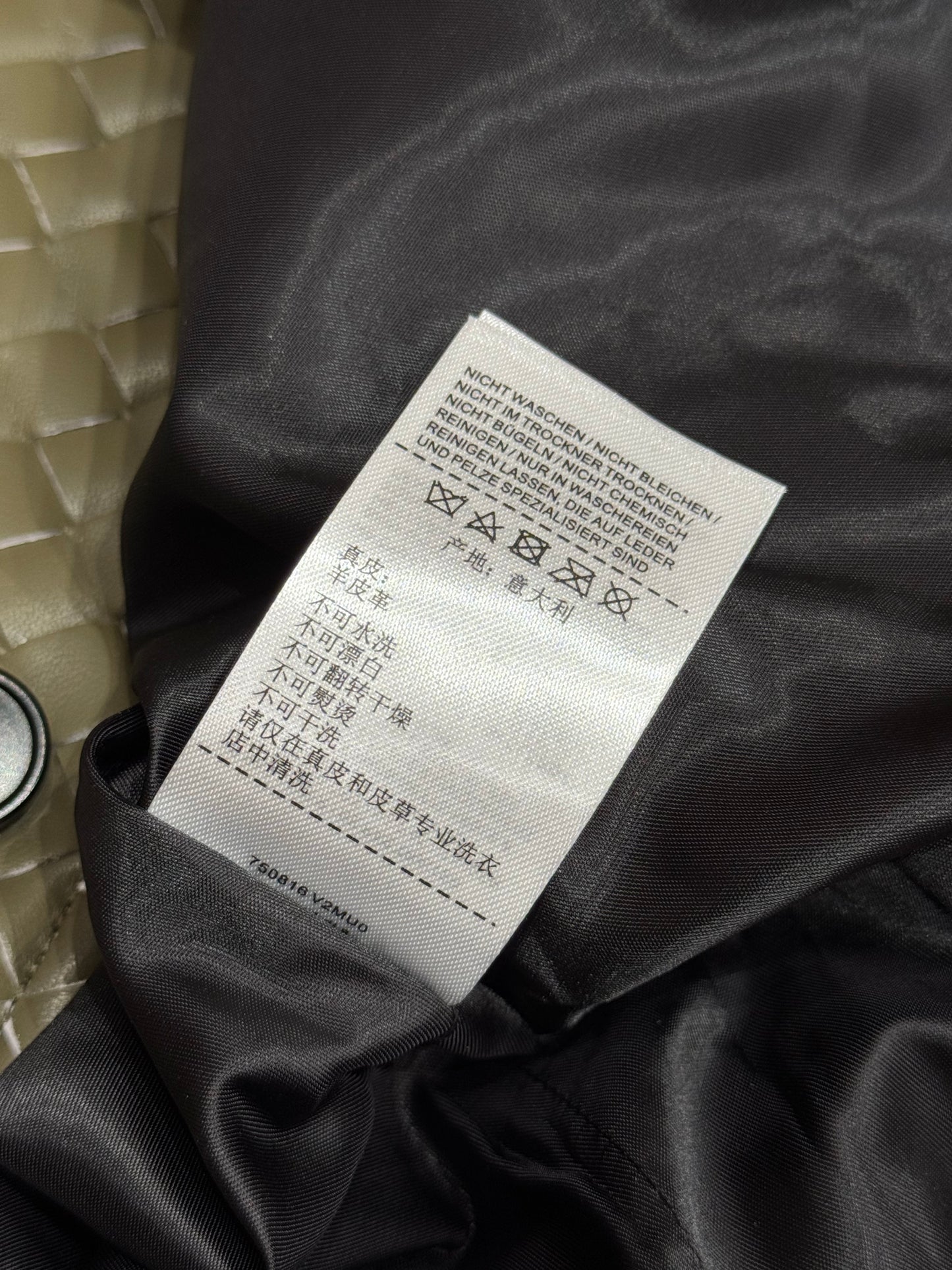 Bottega Veneta Leather Jacket