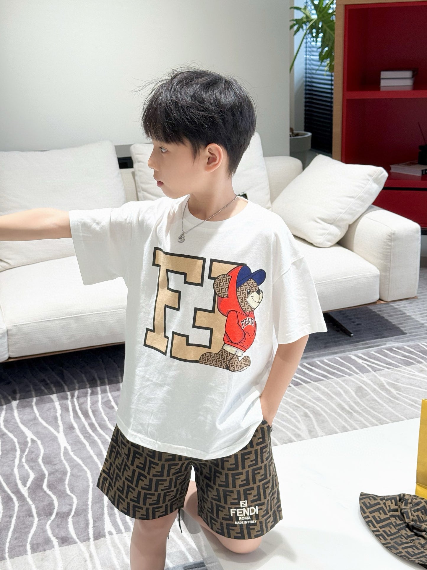 Fendi T-Shirt/Pant Set