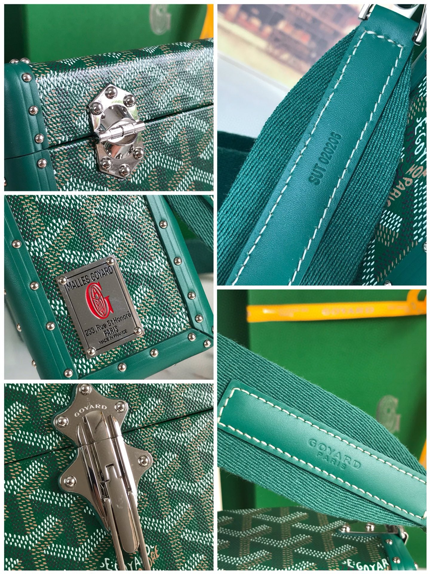 GOYARD CASSETTE 21*15*6.5