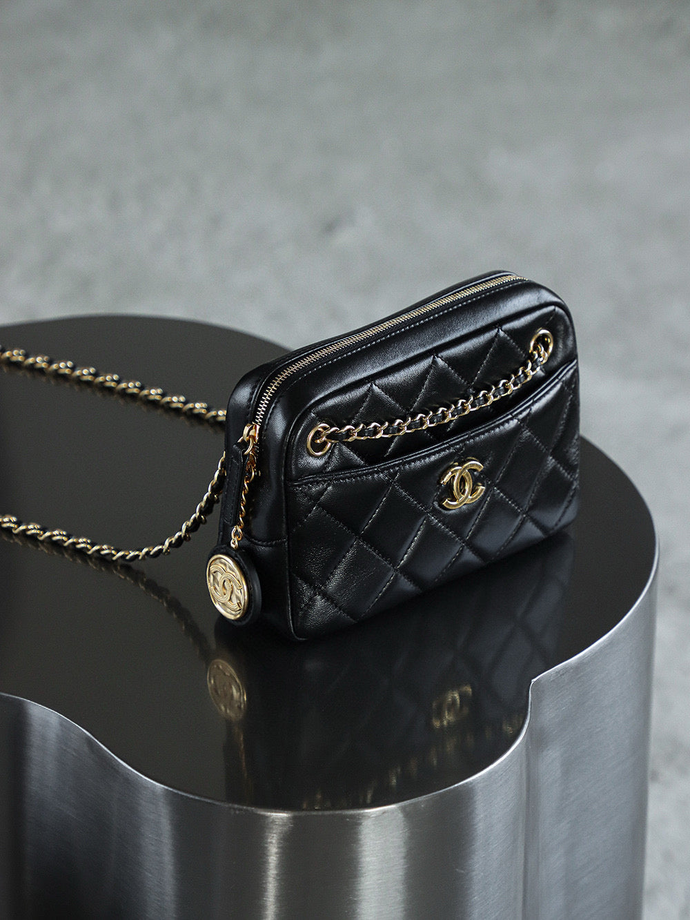 Chanel 24K Camera Bag (small)