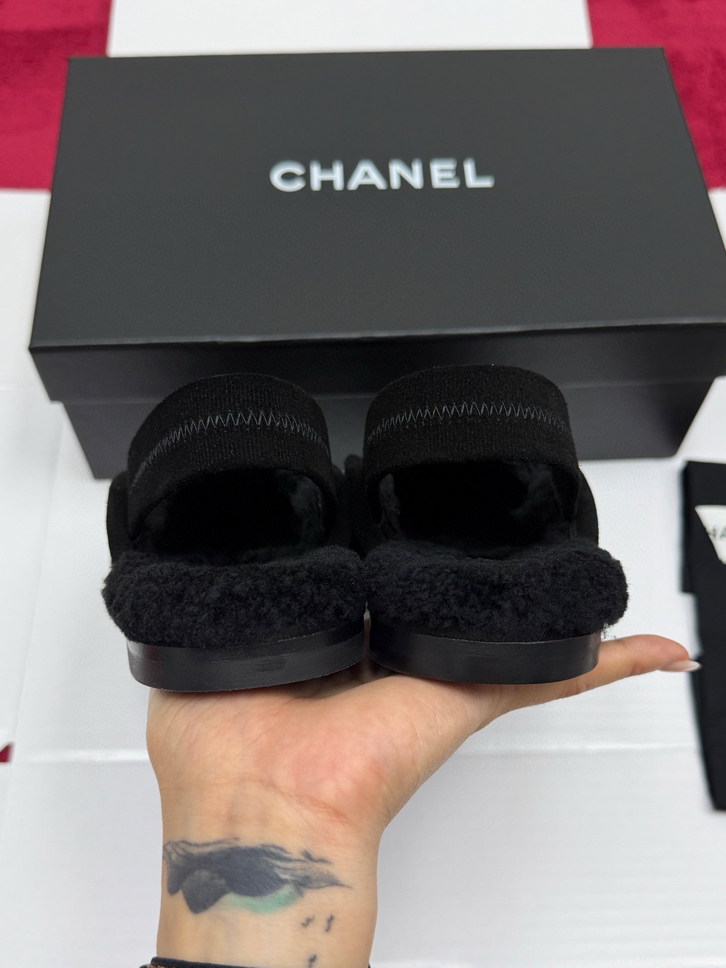 Chanel Suede Loafers