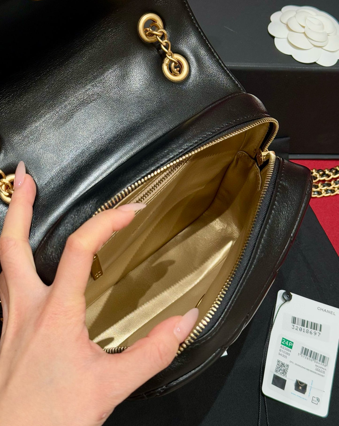 Chanel 23P Ado Backpack (19x19x6cm)