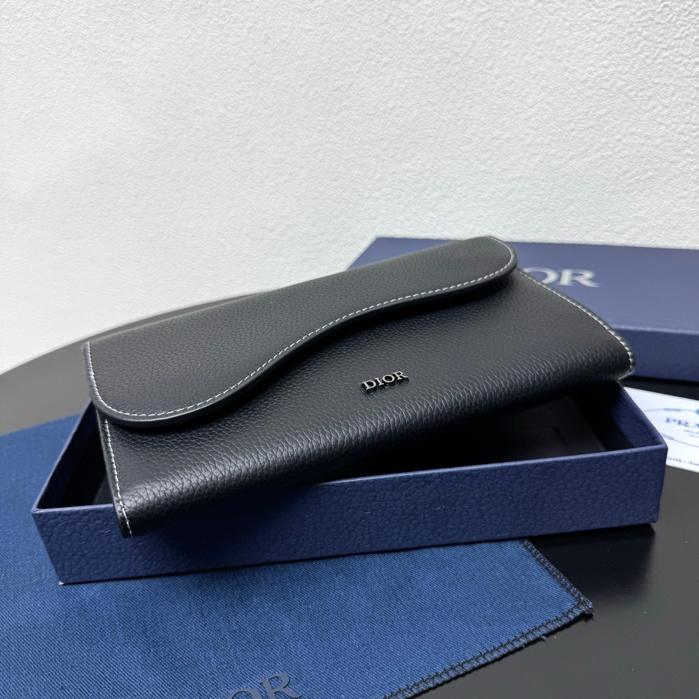 Dior Long Flap Wallet