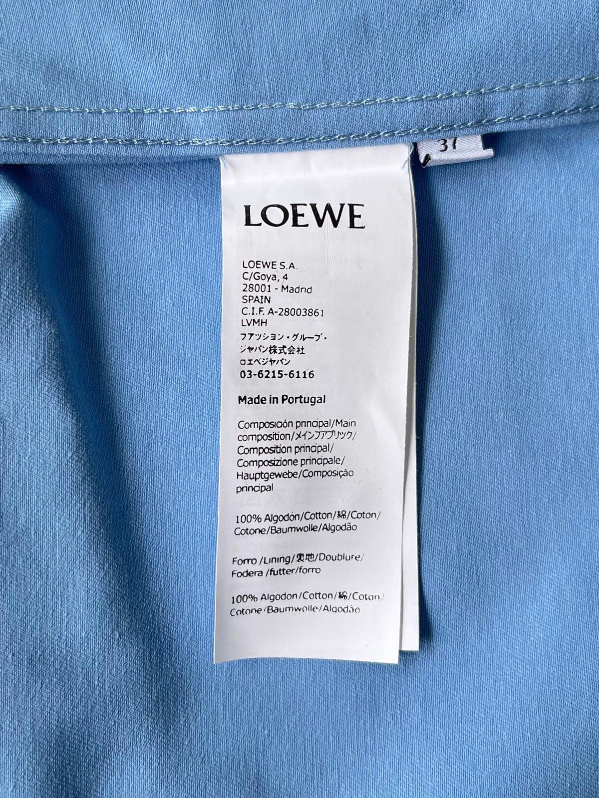 Loewe Long Sleeve Shirt