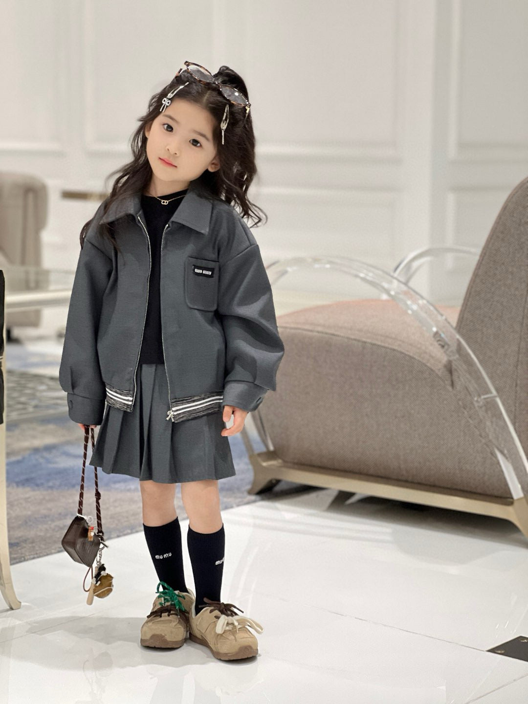 MiuMiu Jacket/Skirt Set