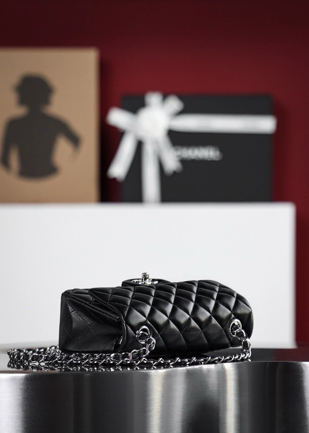 Chanel CF Mini Bag (12x20x6cm)