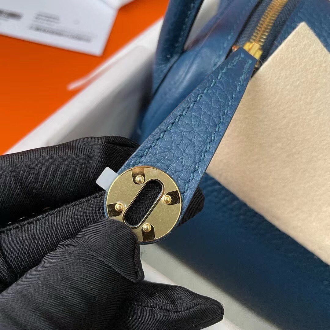 Hermes Mini Lindy, 19 cm, S4, piel TC