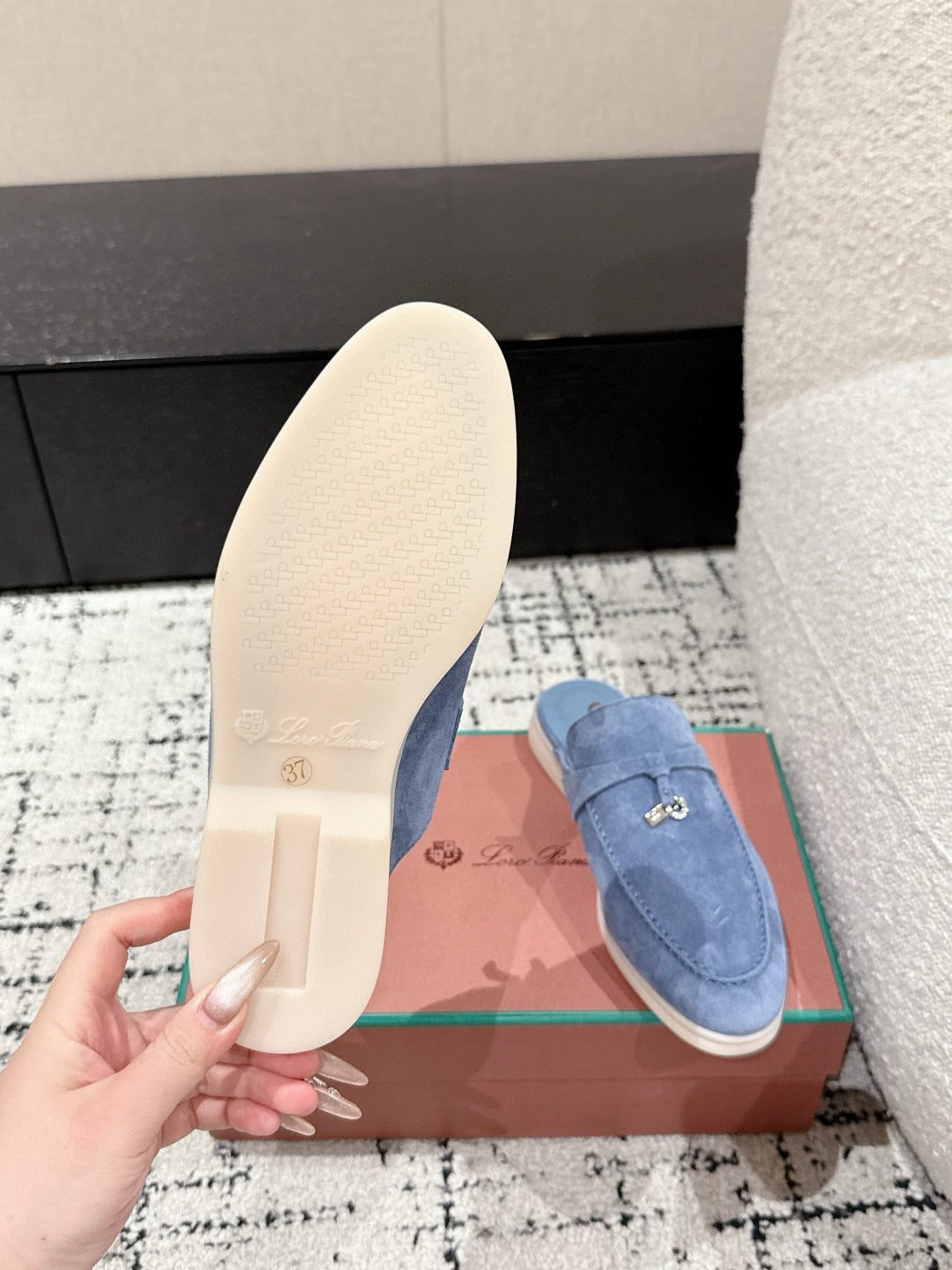 Loro Piana Sabot Loafers