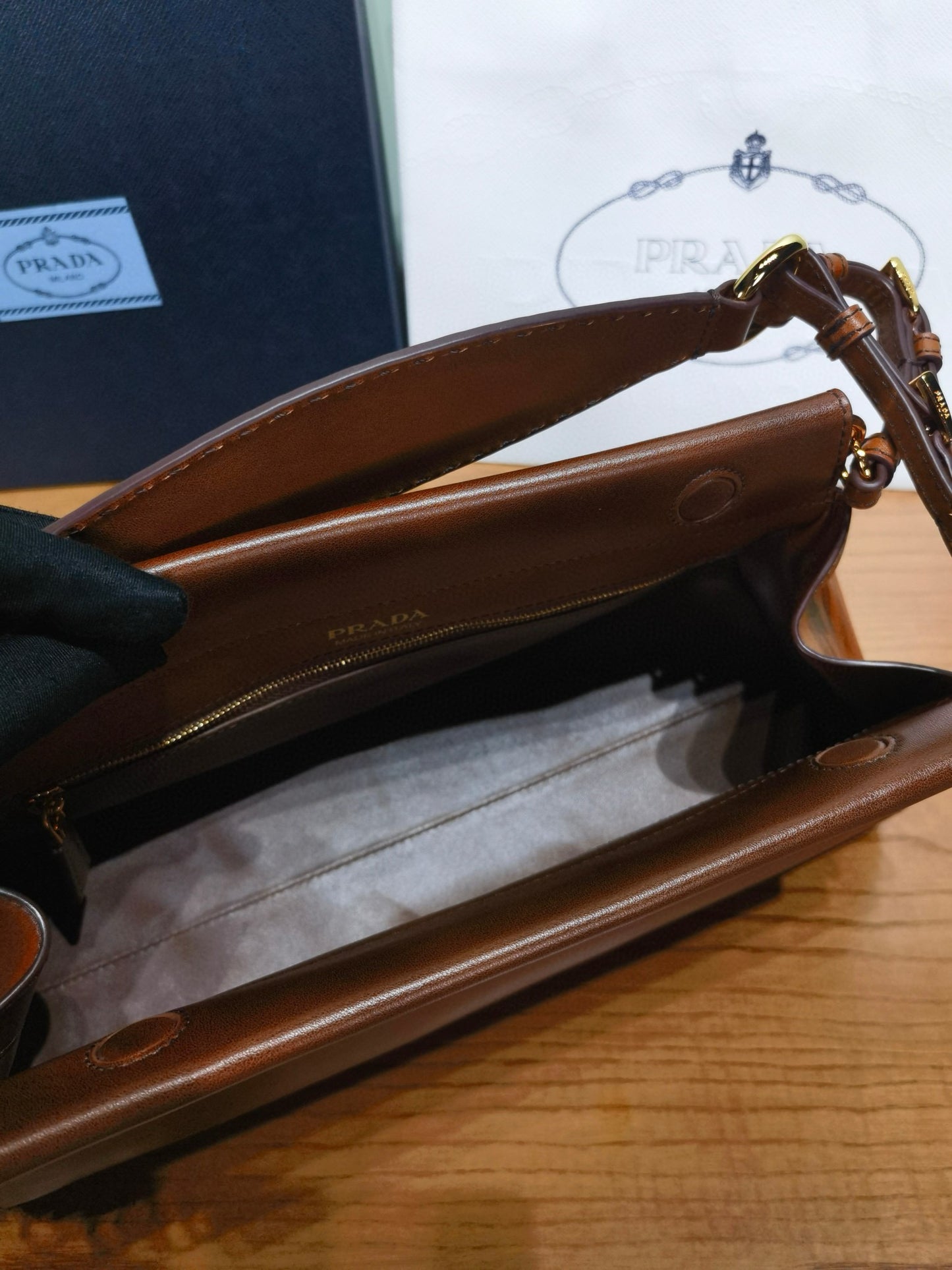 Prada Enchaine Shoulder Bag