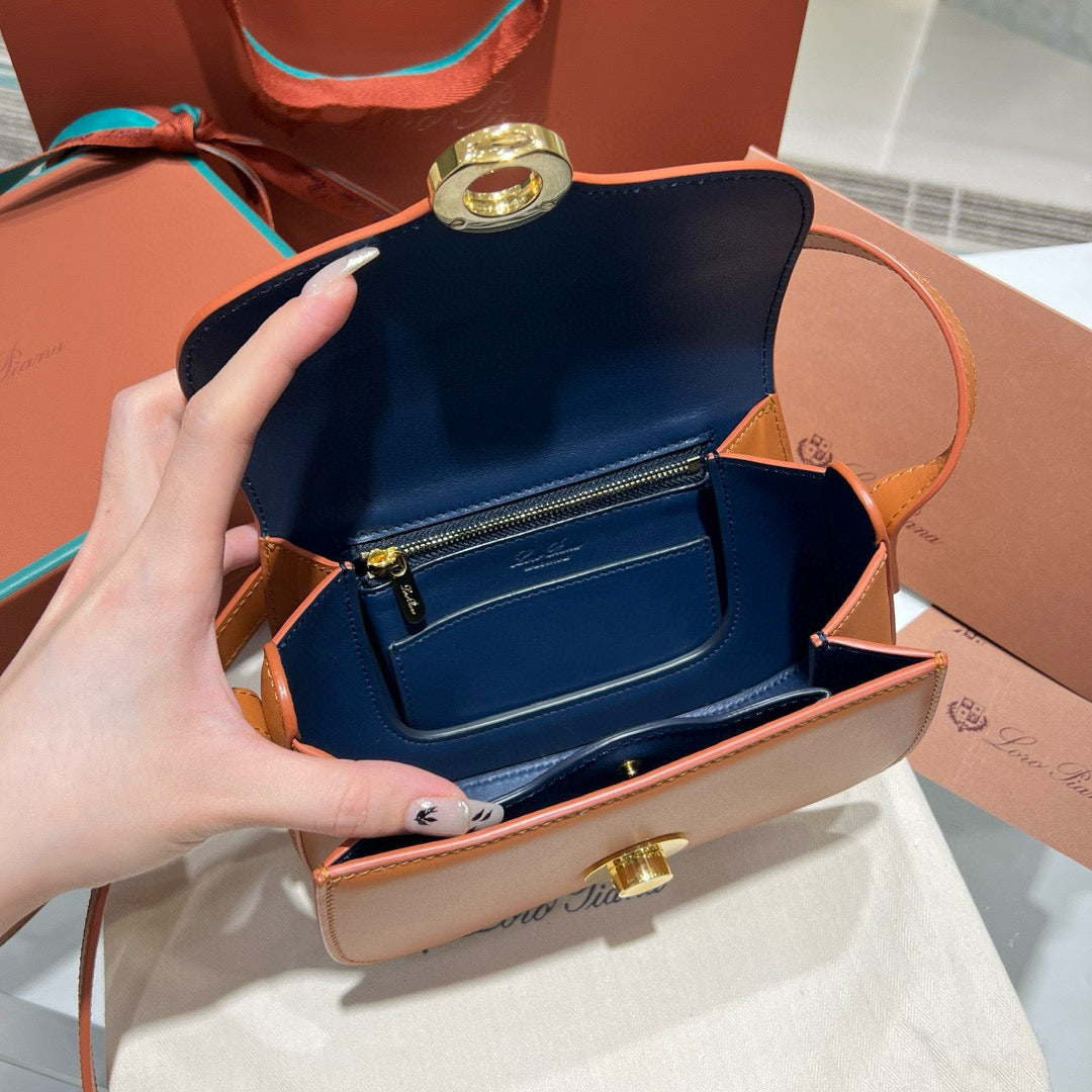 Loro Piana Saddle Bag Mini