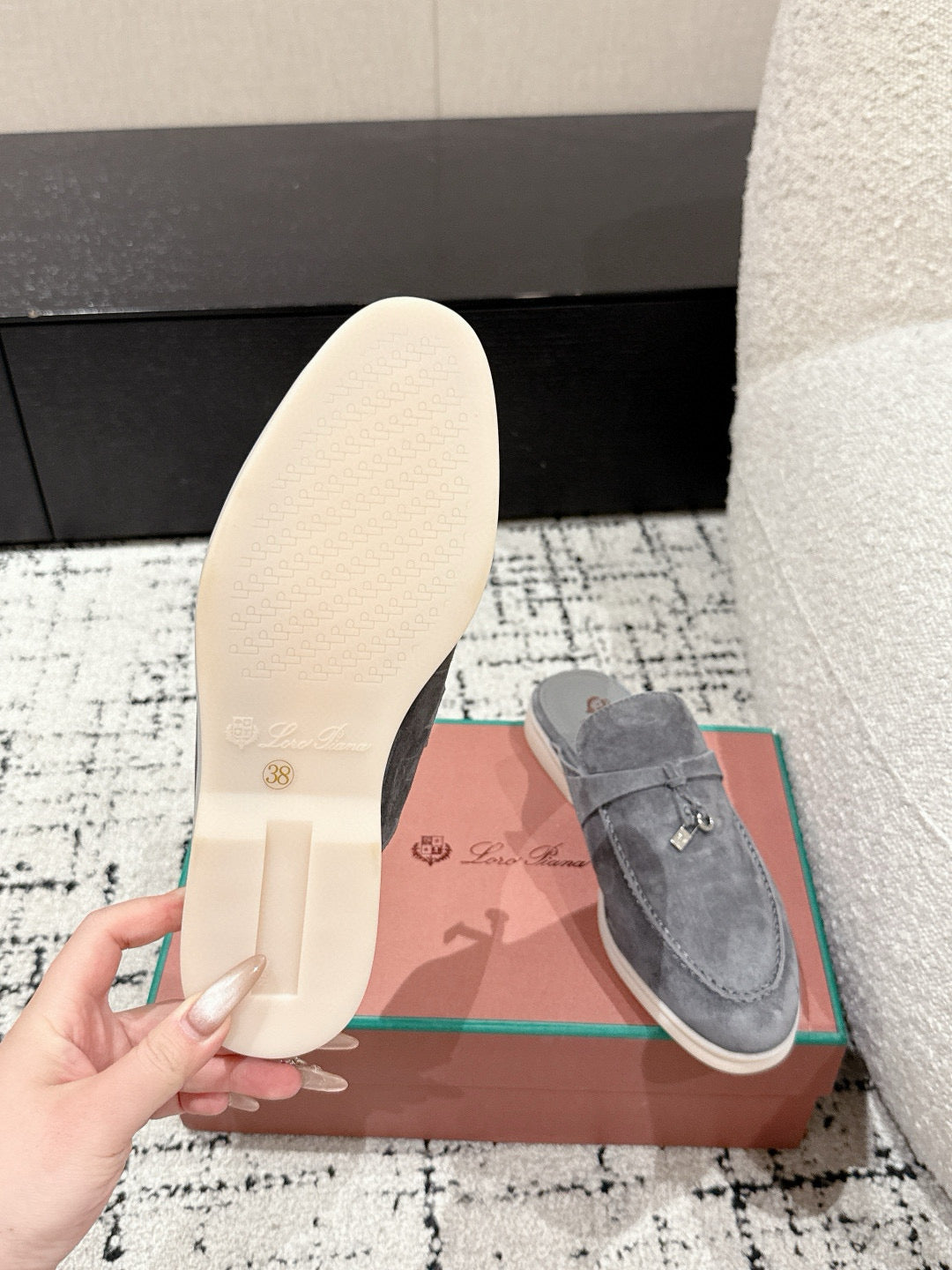 Loro Piana Sabot Loafers