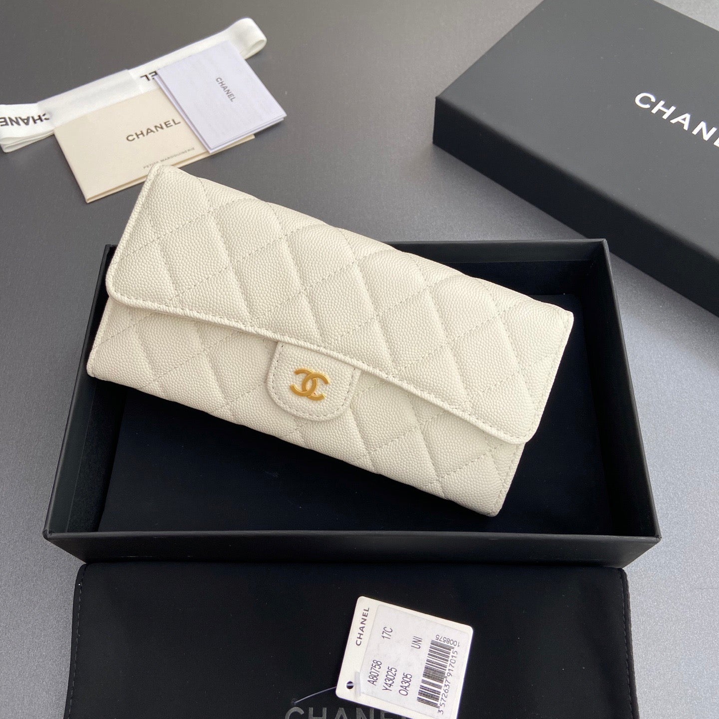 Chanel Long Flap Wallet
