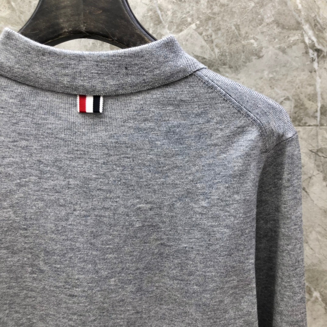 Thom Browne Long Sleeve Polo