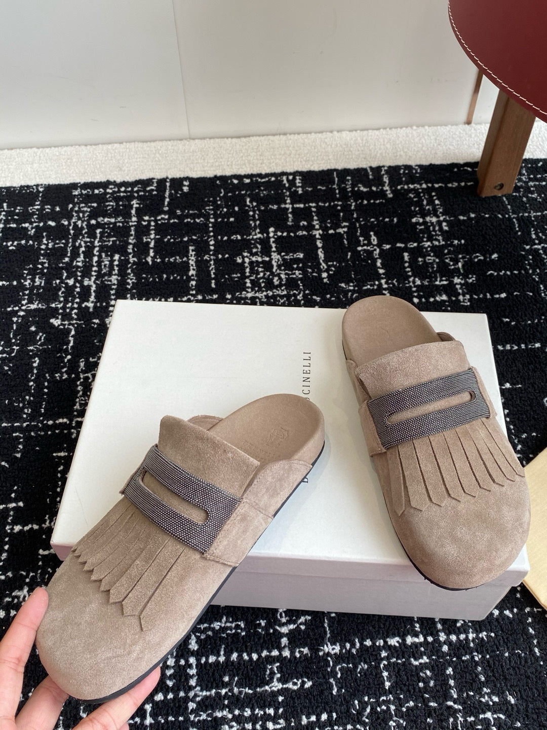 Brunello Cucinelli Sabot Loafers