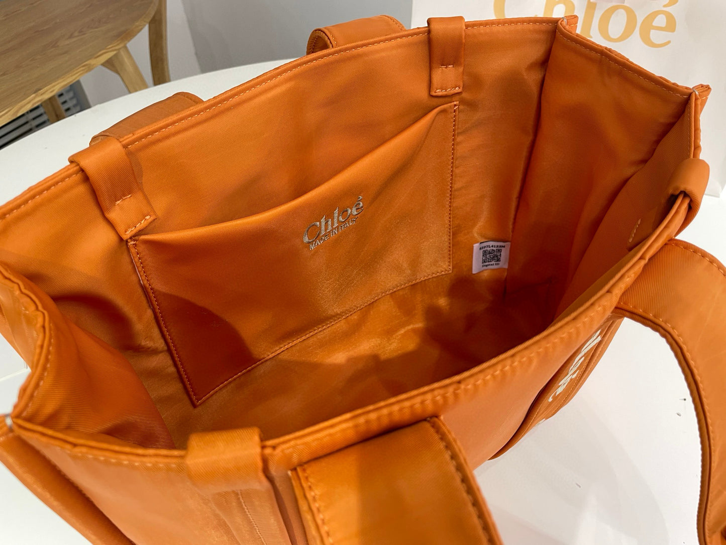 Chloe Woody Tote Bag