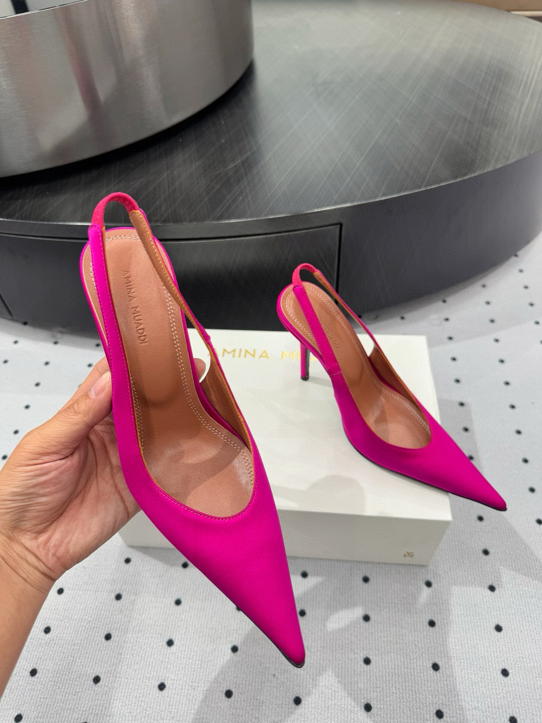Amina Muaddi Heels