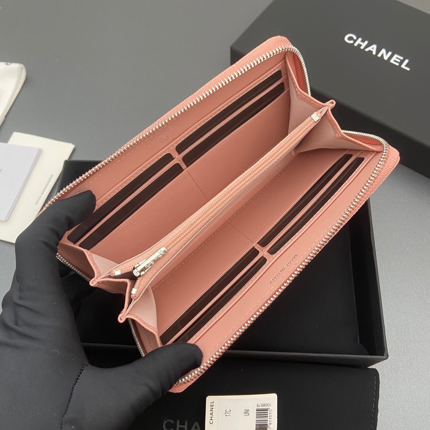 Chanel Long Zipped Wallet