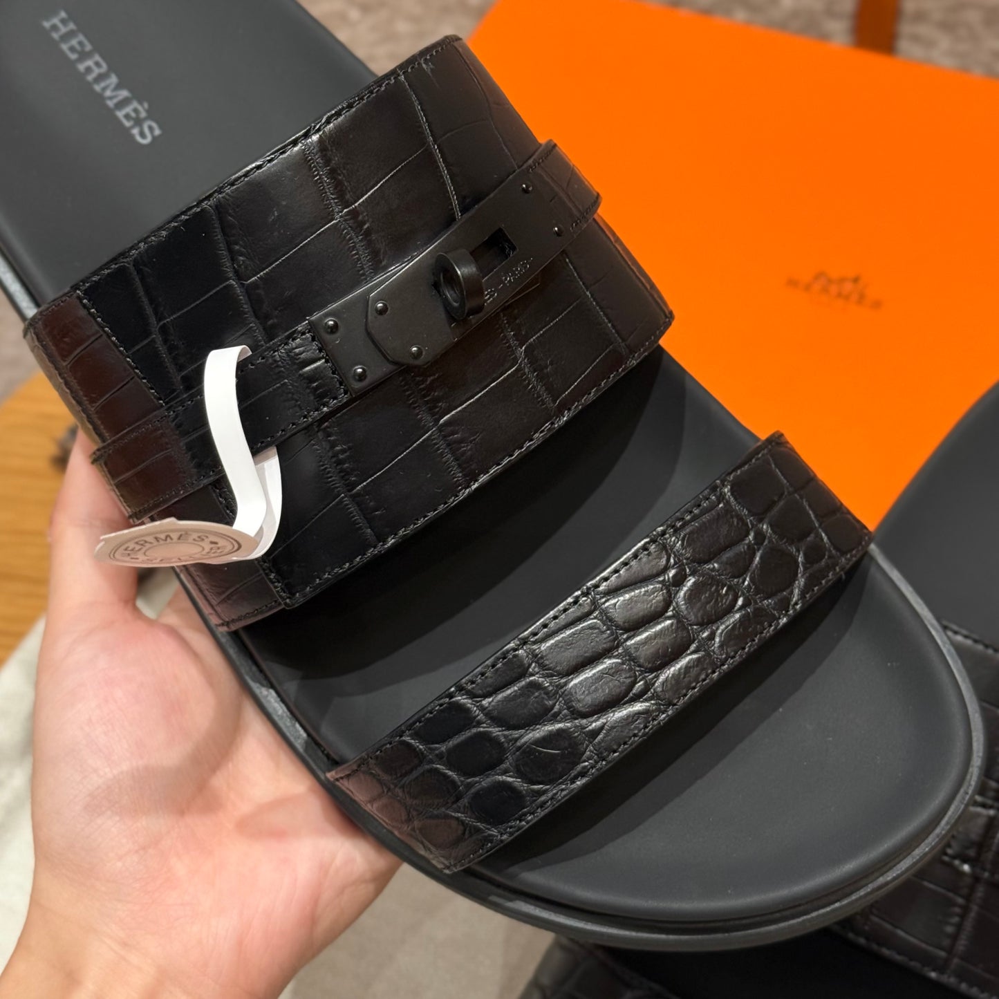 Hermes Slippers