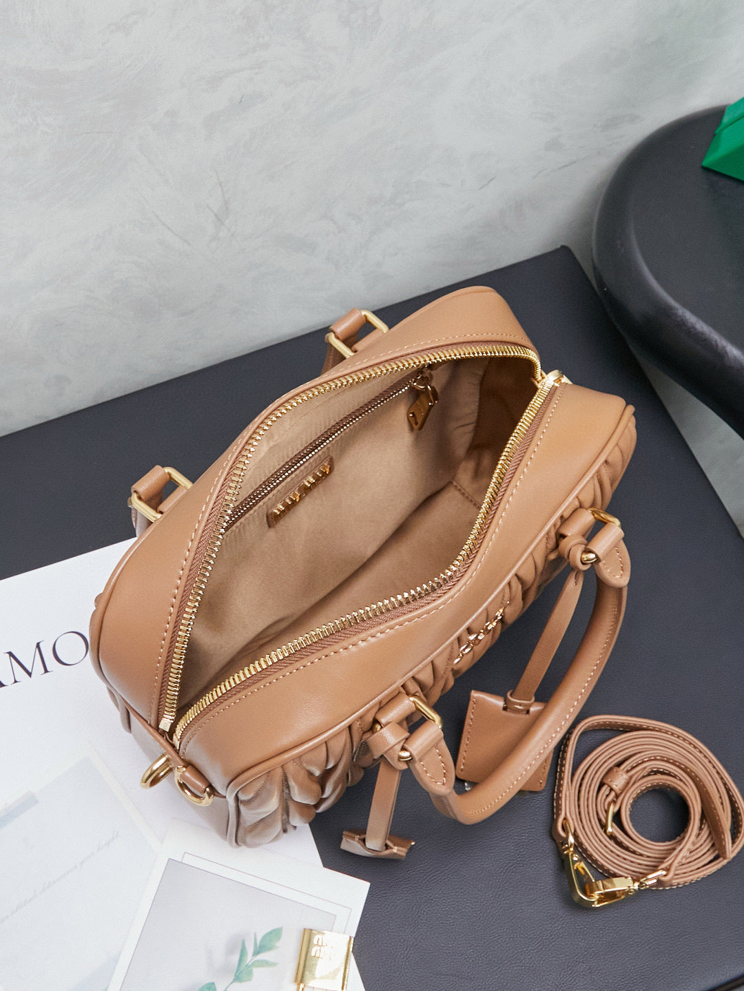 Miu Miu Bowling Bag 24x16x7.5cm