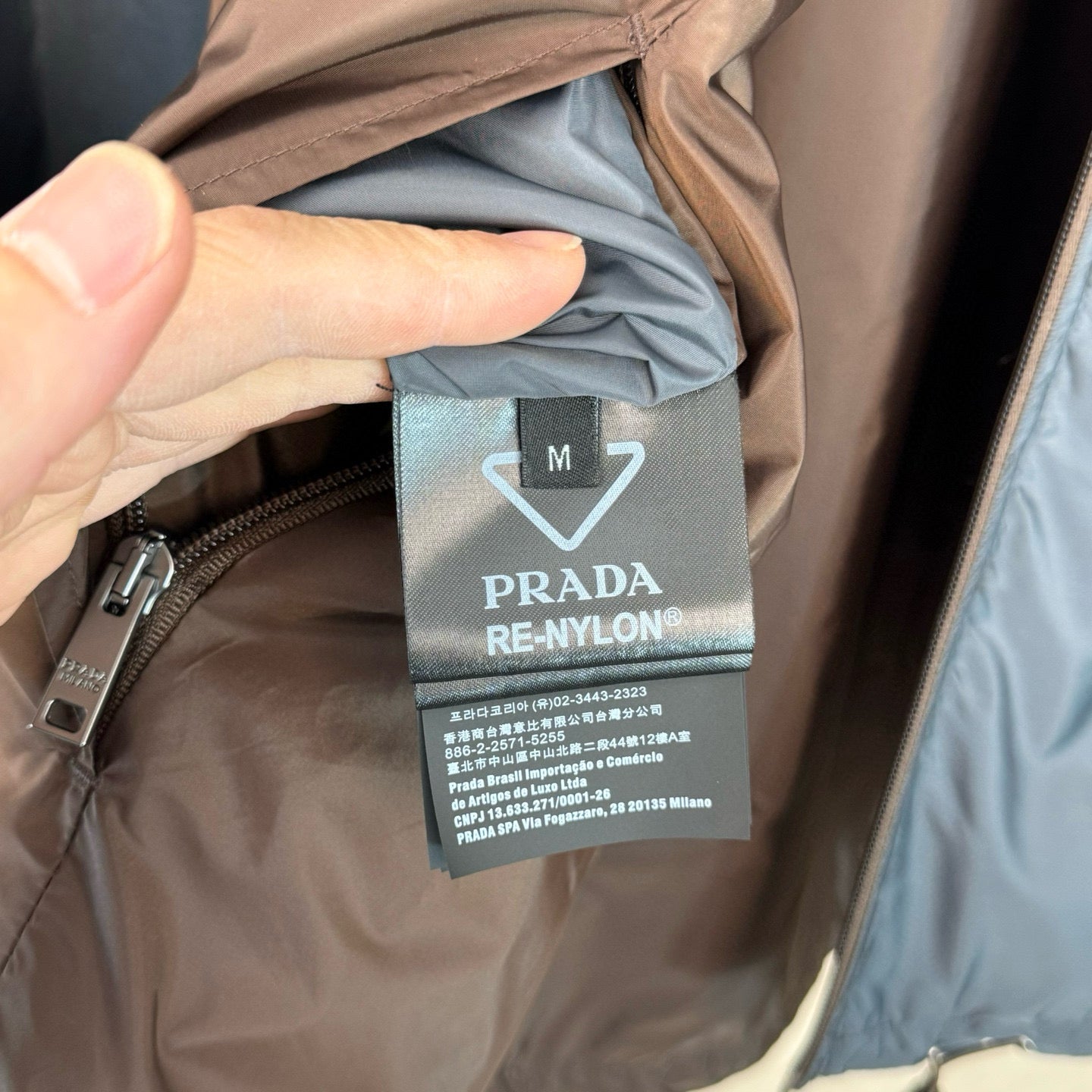 Prada Reversible Hooded Re-Nylon Jacket