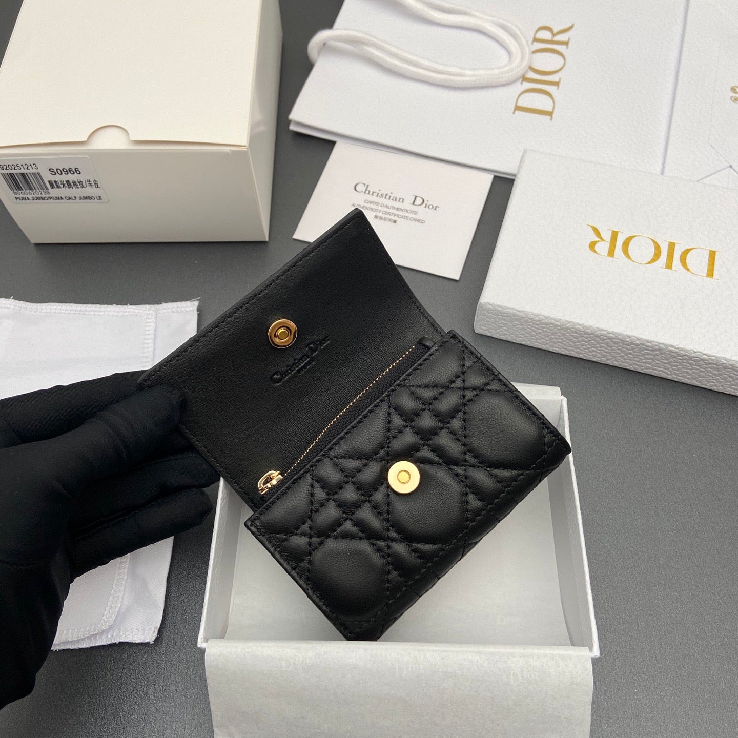 Dior Jolie Glycine Wallet