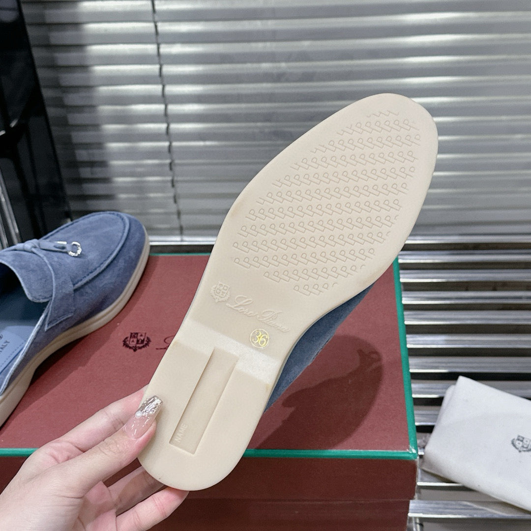 Loro Piana Sabot Loafers