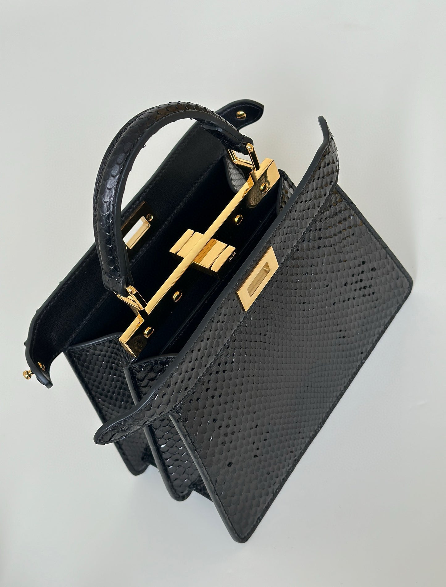 Fendi Peekaboo Bag (Python leather)