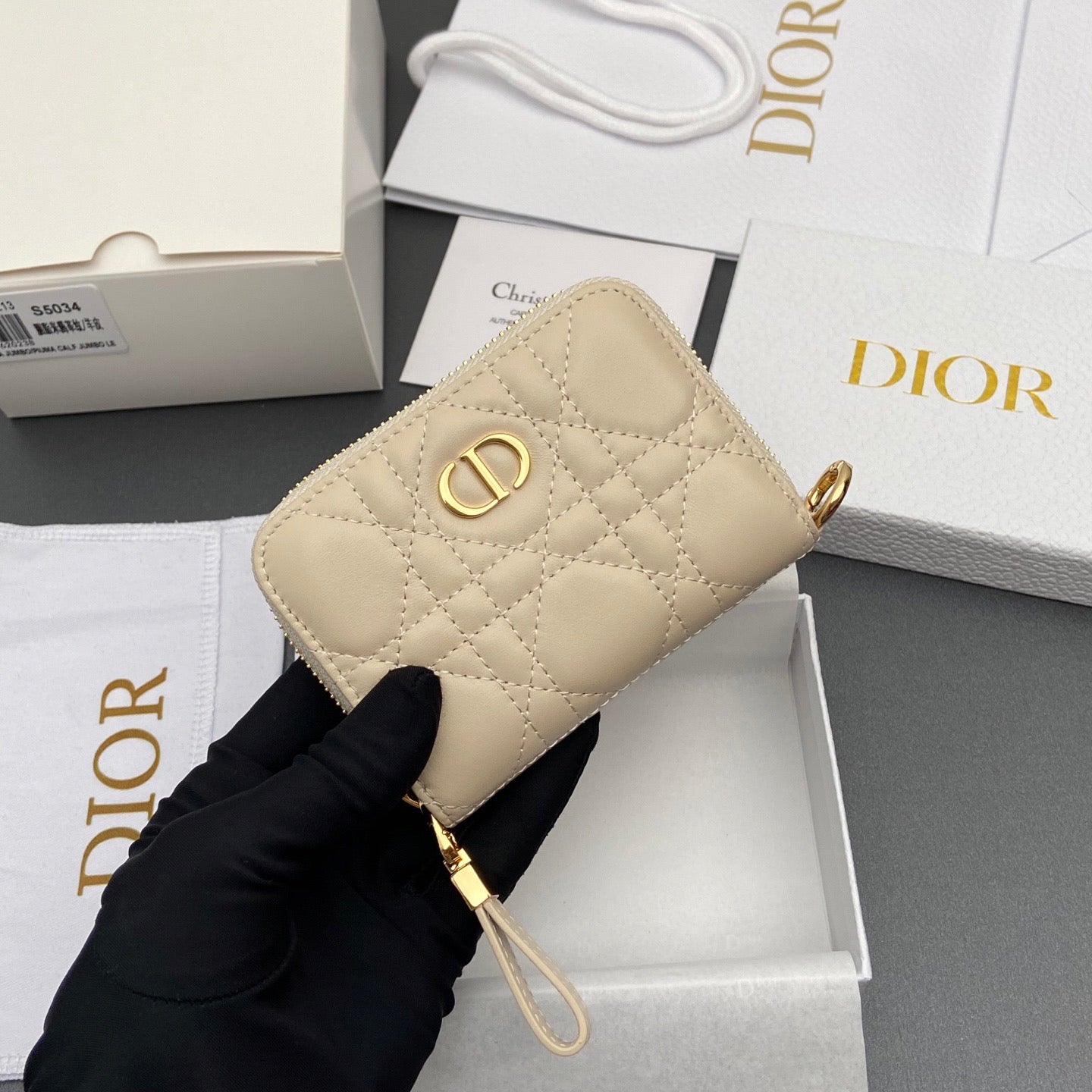Dior Jolie Glycine Wallet