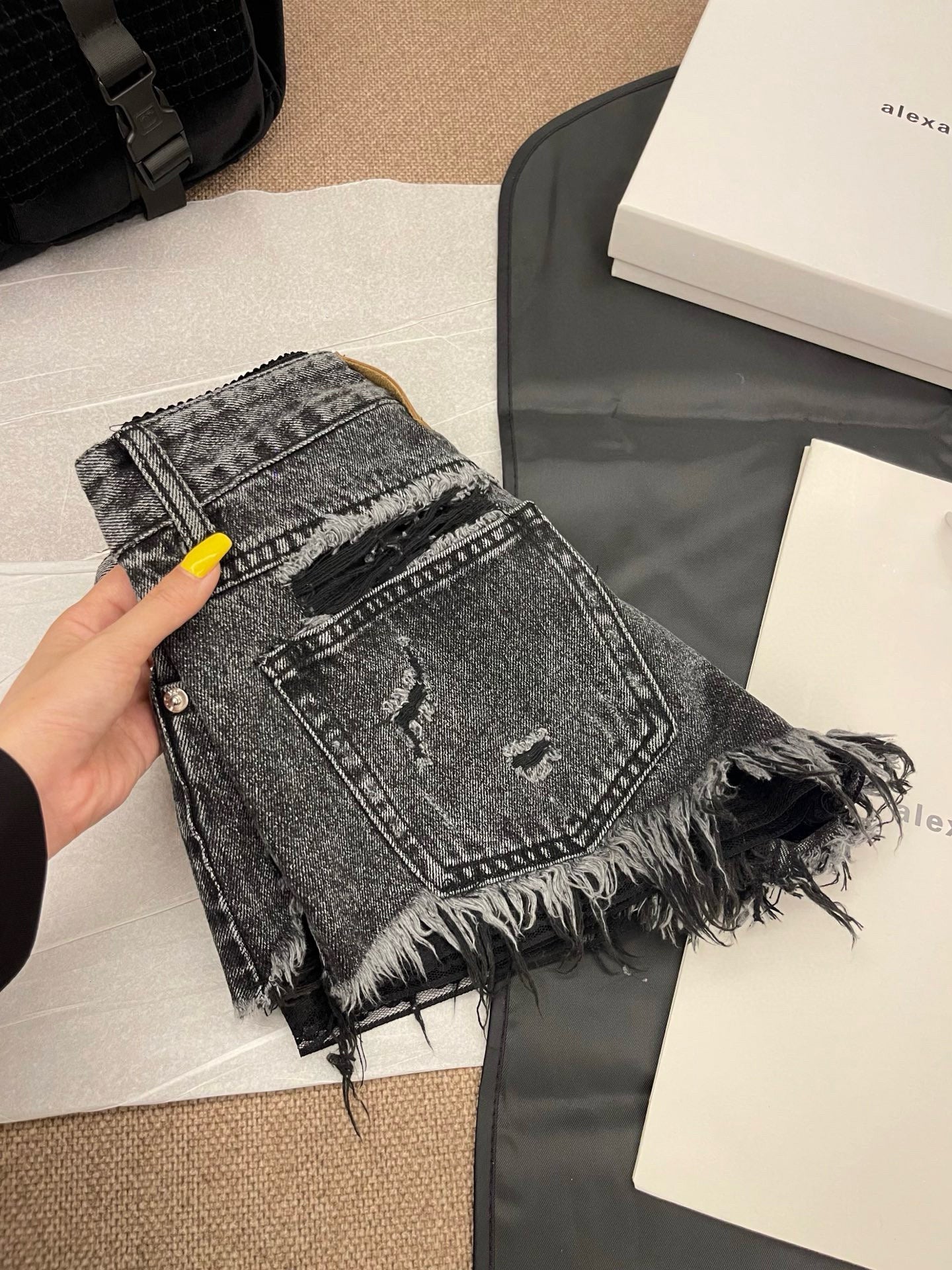 Alexander Wang Denim Shorts