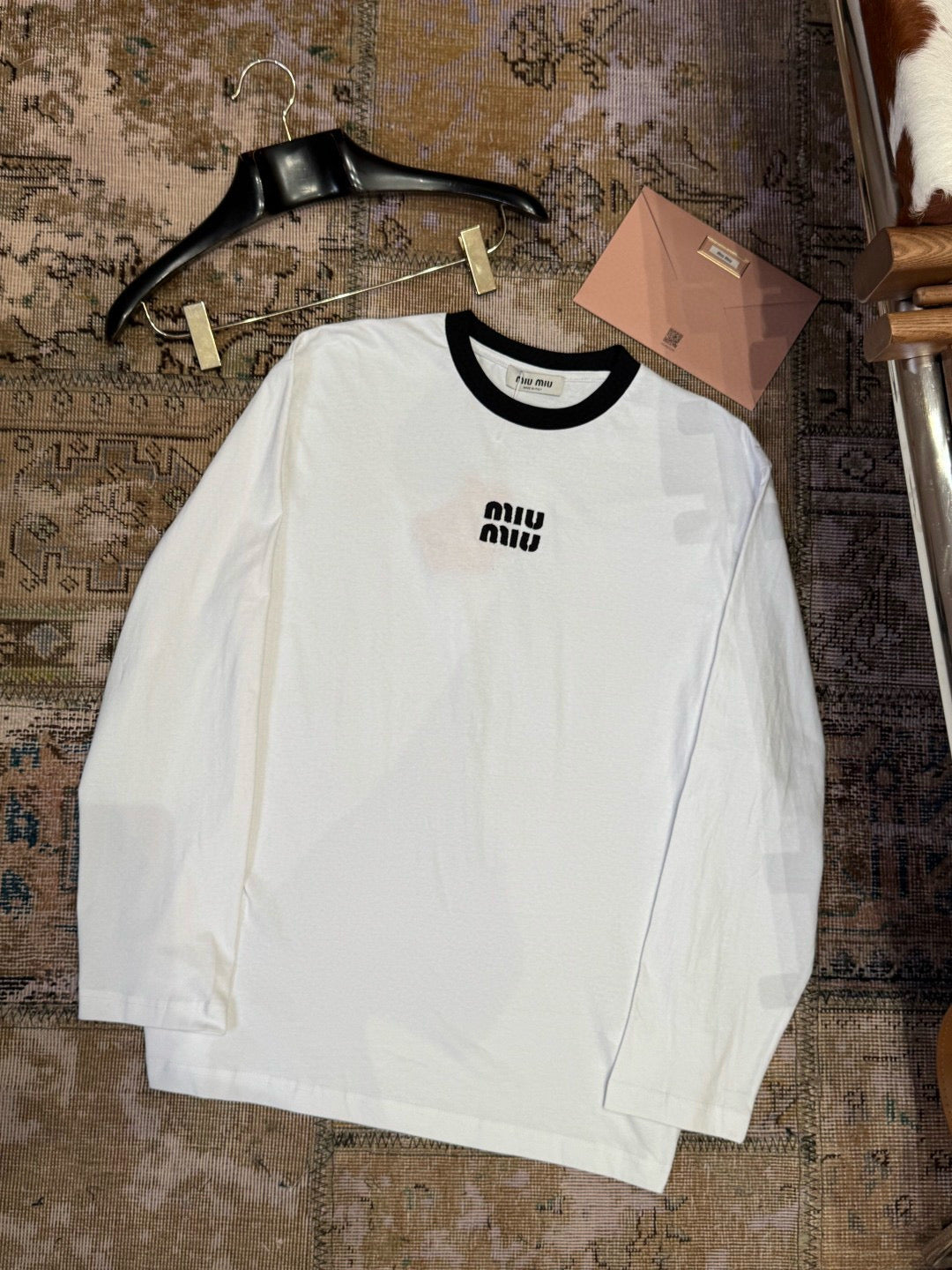 Miu Miu Long Sleeve T-shirt