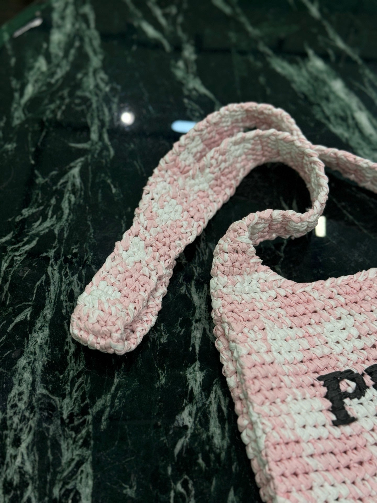 Prada Raffia Tote Bag