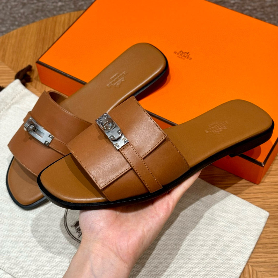 Hermes Slippers