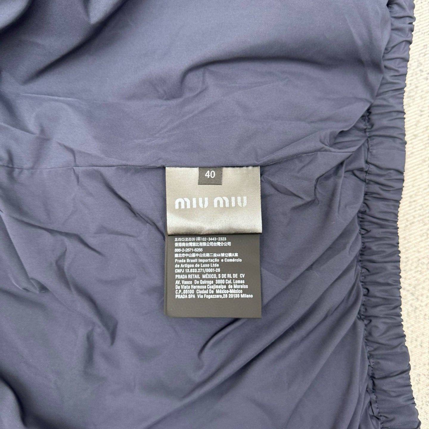 Miu Miu Down Jacket