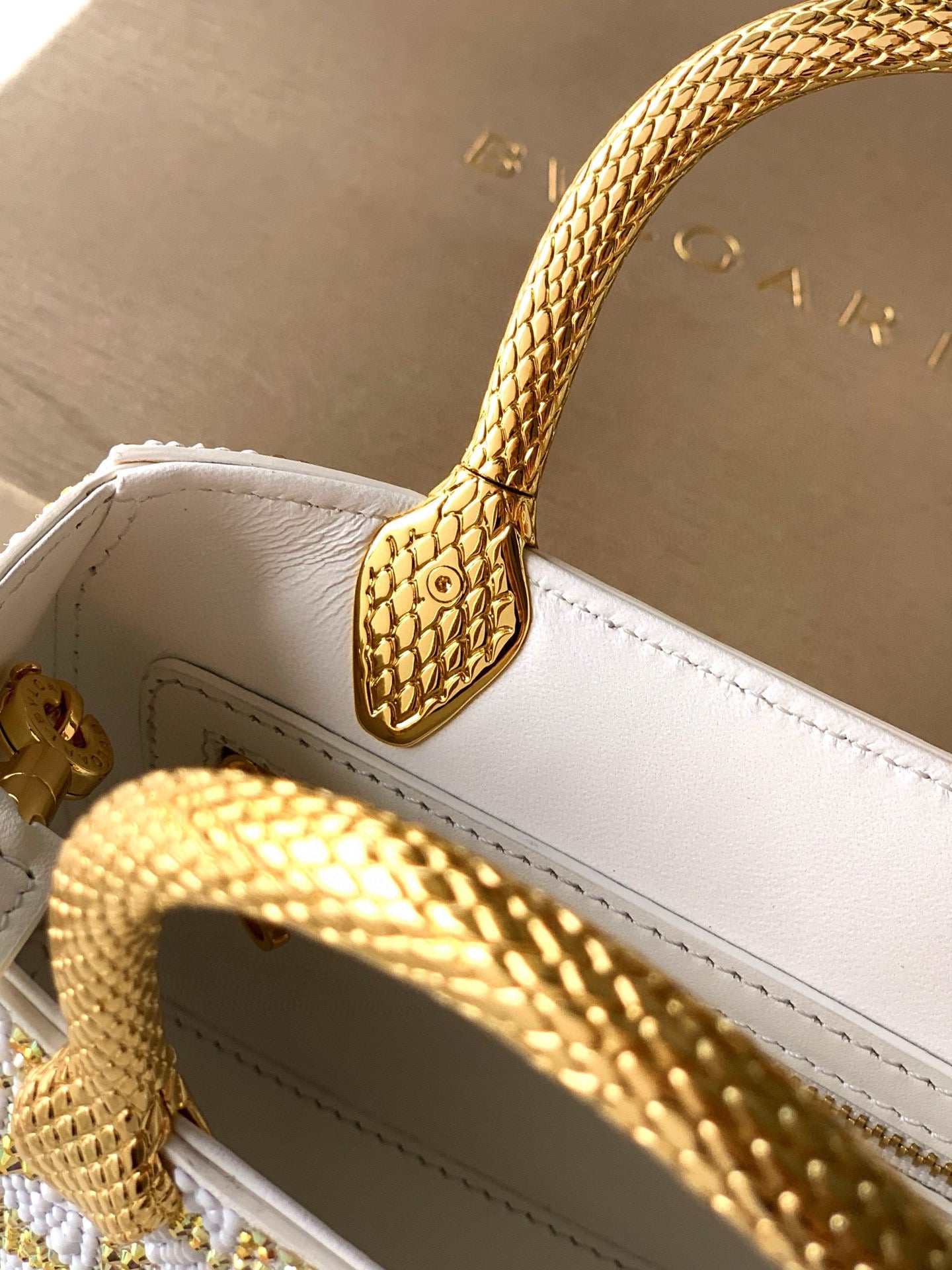 Bvlgari Serpentine Tote Bag
