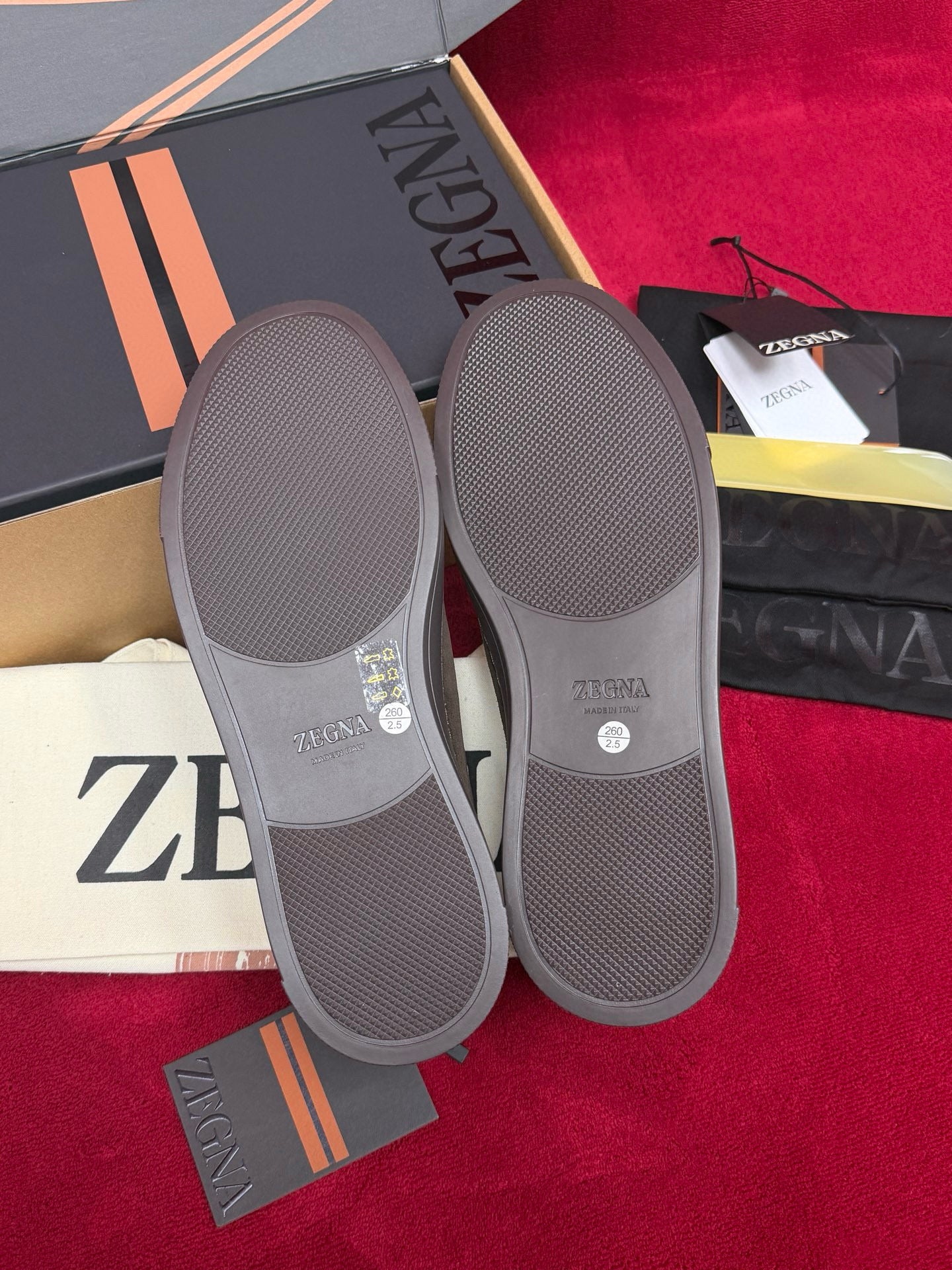 Zegna Suede Sneakers