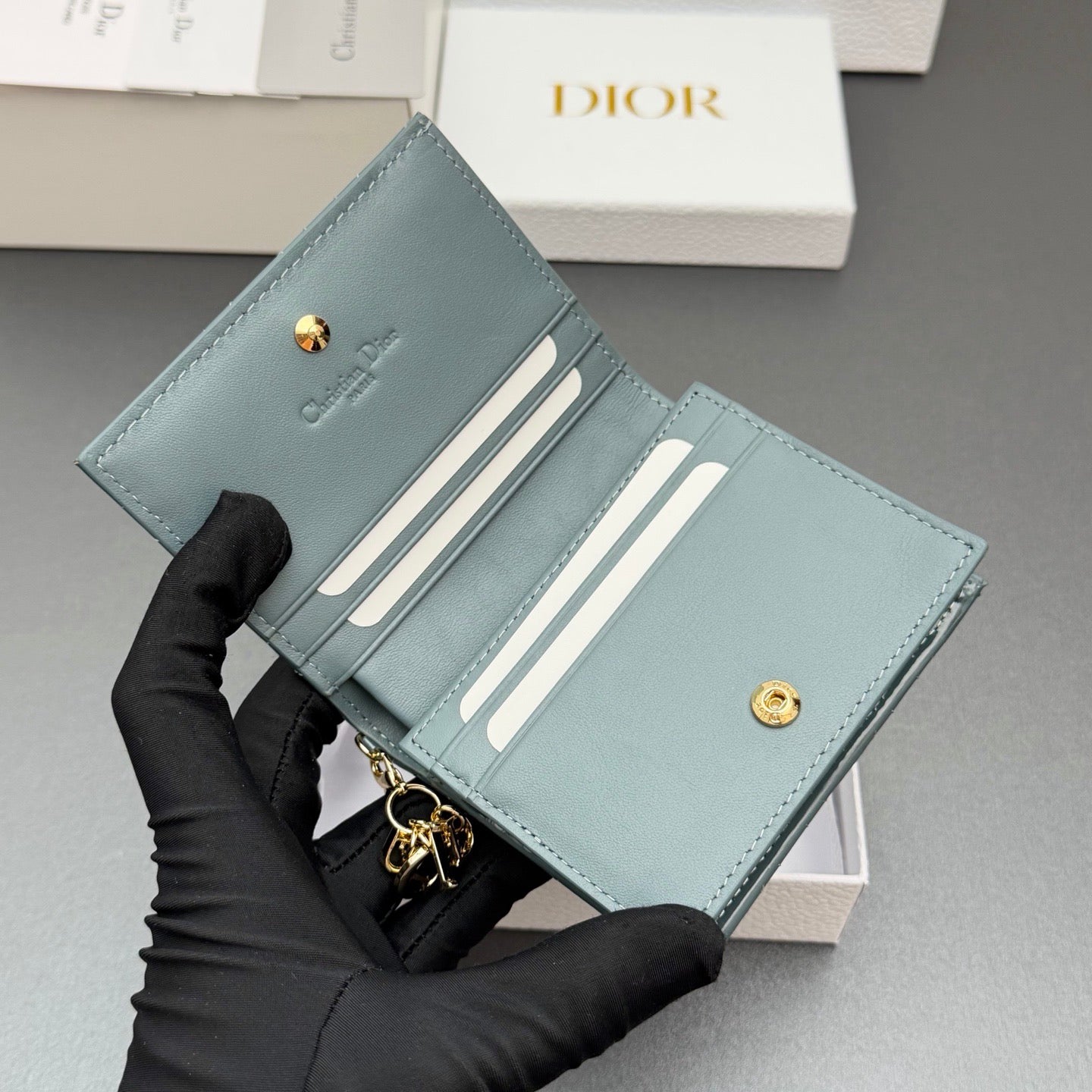 Dior Lady Gardenia Wallet
