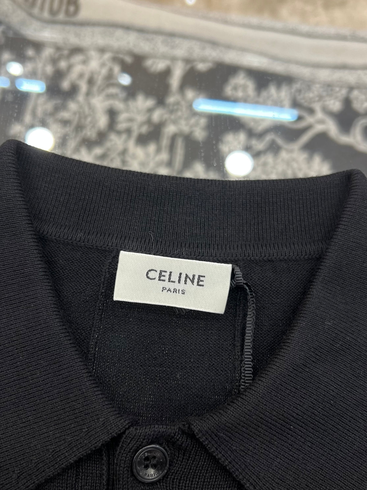 Celine Long Sleeve Polo
