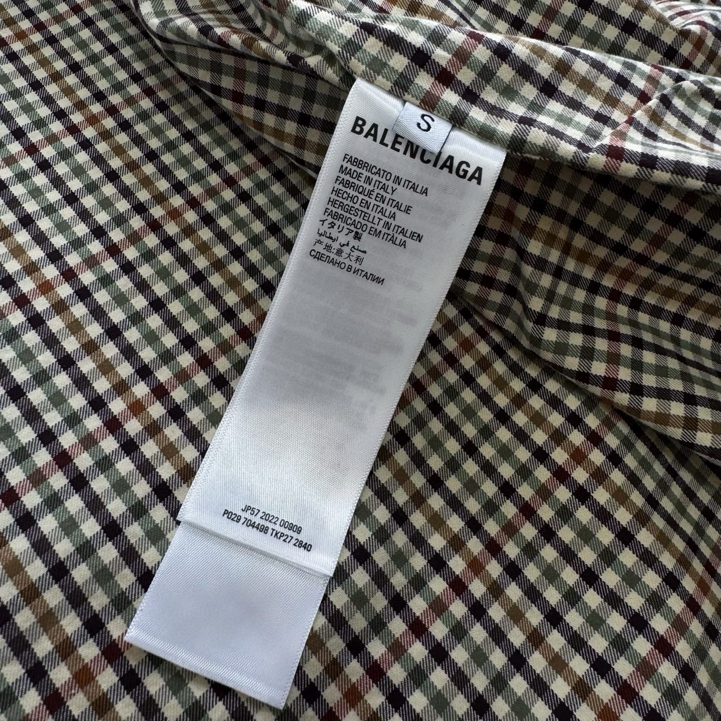 Balenciaga Long Sleeve Shirt