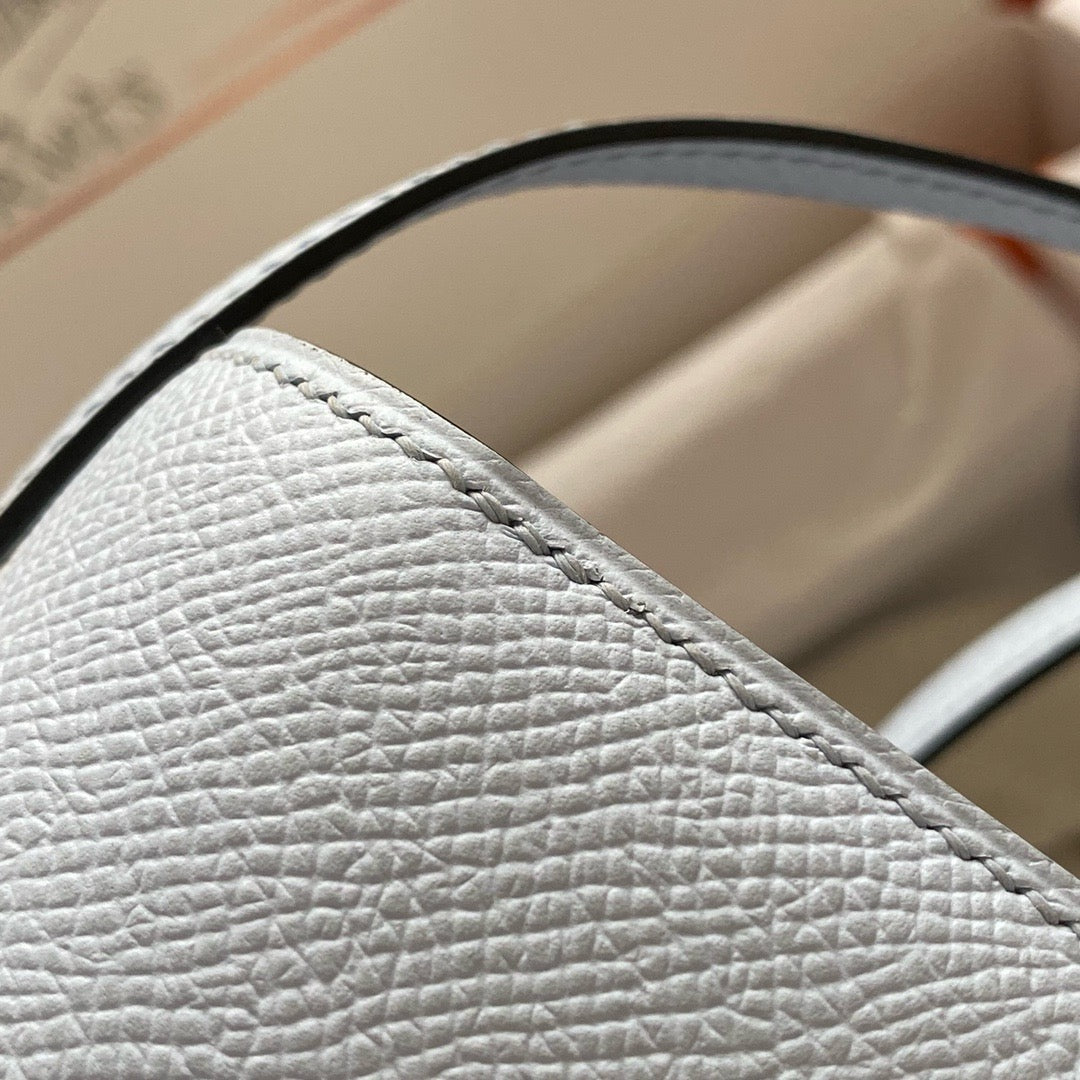 Hermes Constanza, 19 cm, T0, Epsom