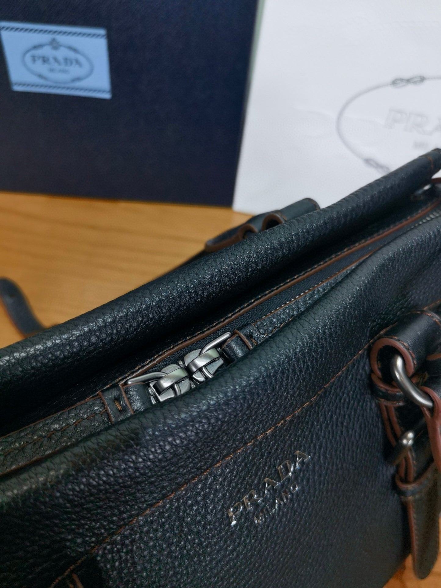 PD Bonnie Leather Tote Bag 35x22x11cm