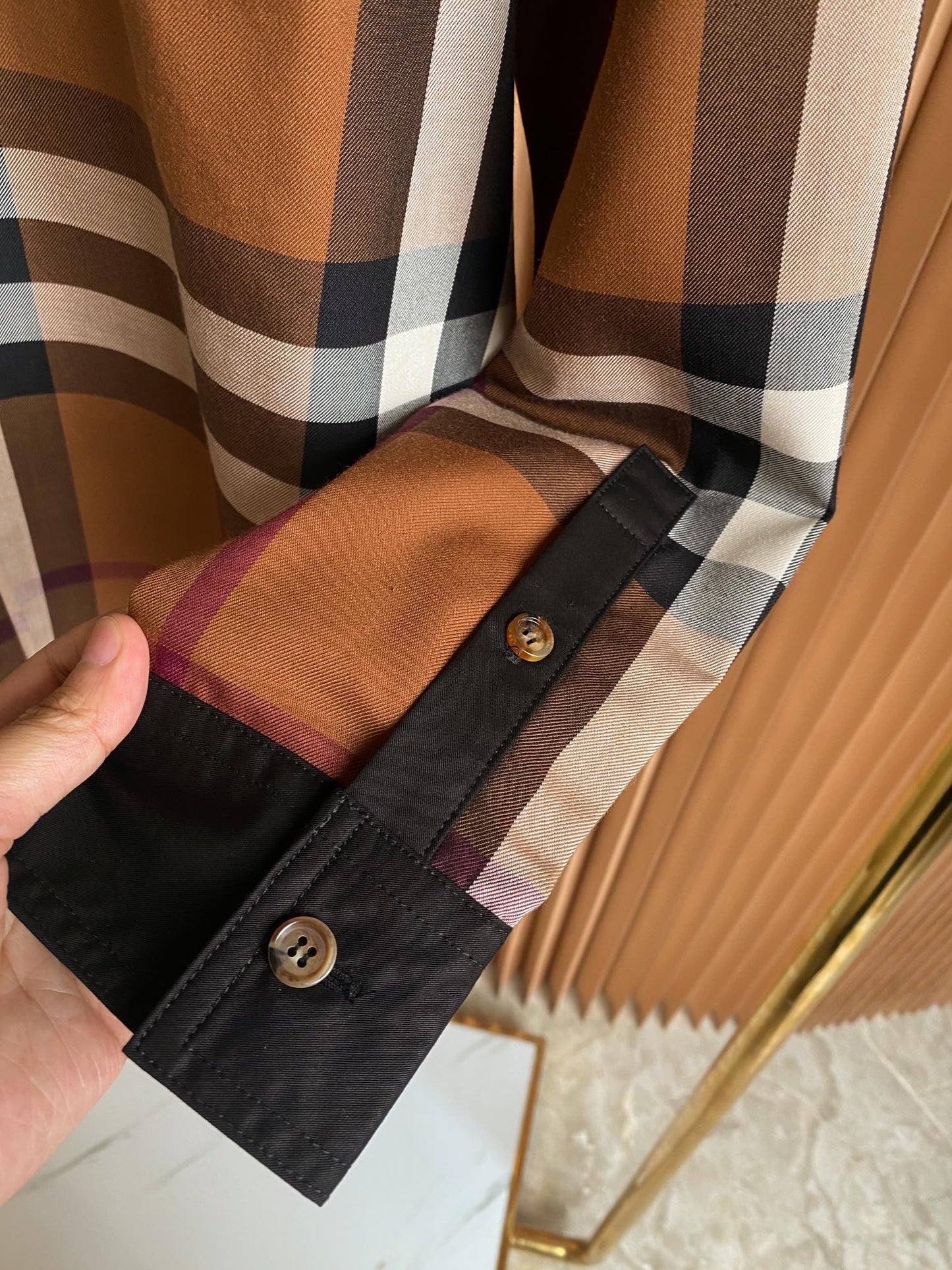 Camisa de manga larga de Burberry