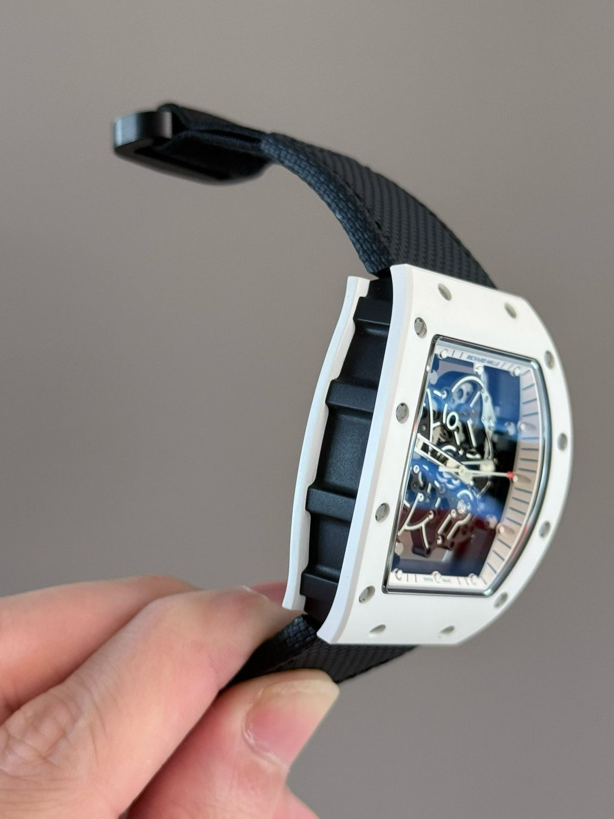 RM055 White Drive Ceramic Edition