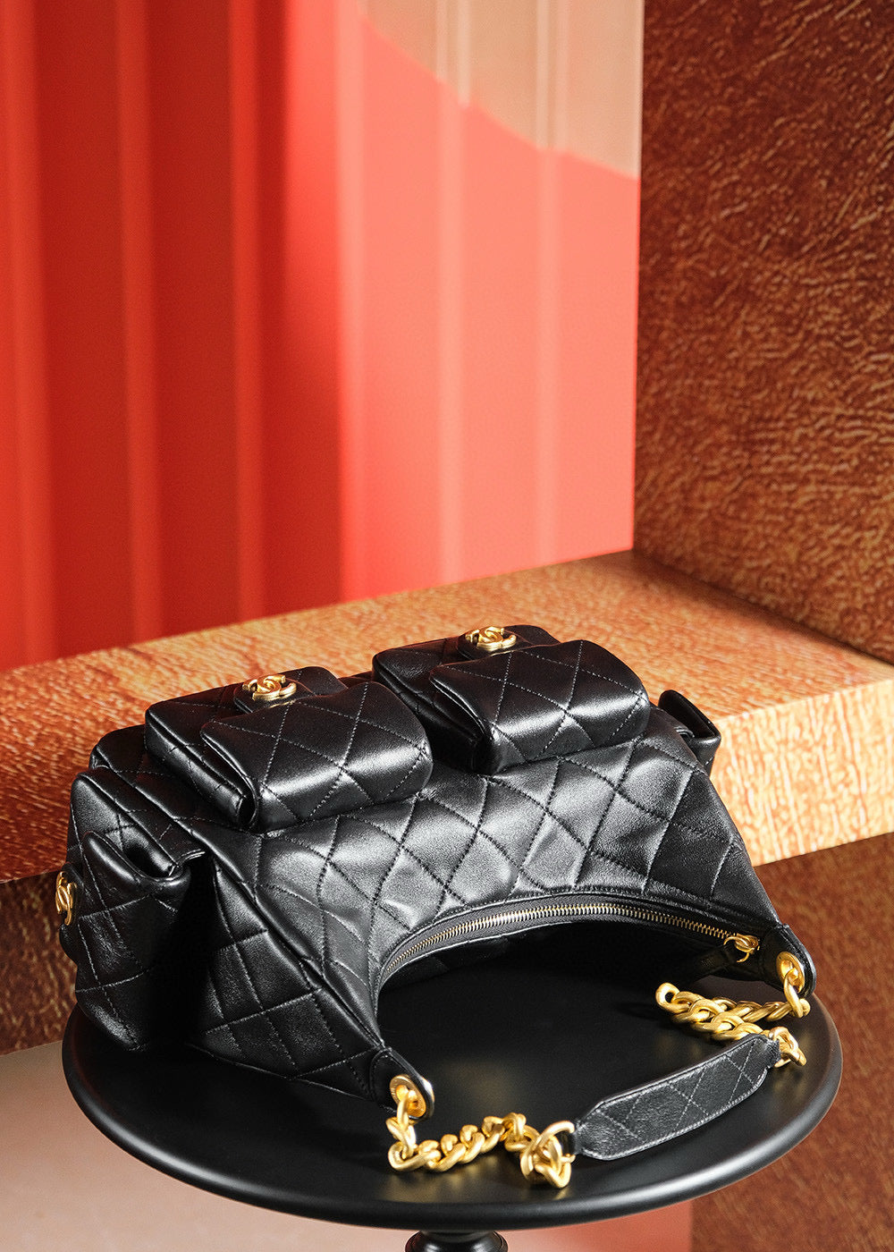 Chanel 25C Hobo Bag (27x35x18cm)