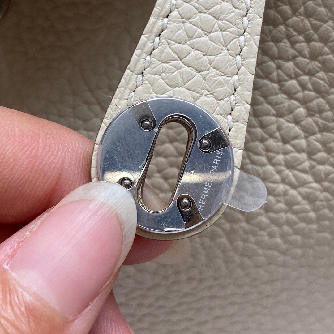 Hermes Mini Lindy, 19cm, 04, Piel TC