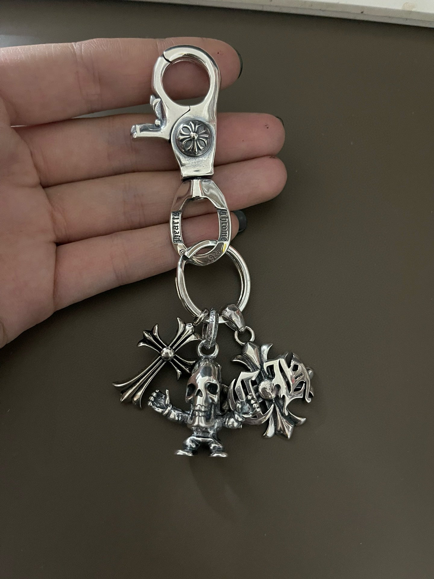 Chrome Heart Keychain