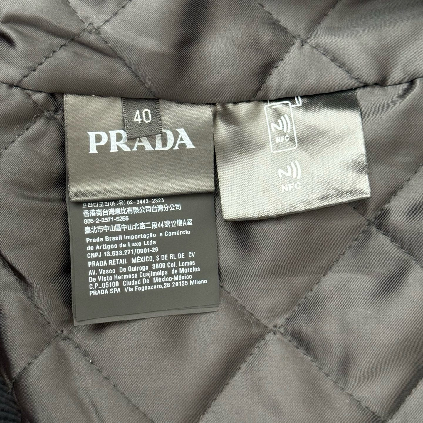 Prada Denim Bomber Jacket