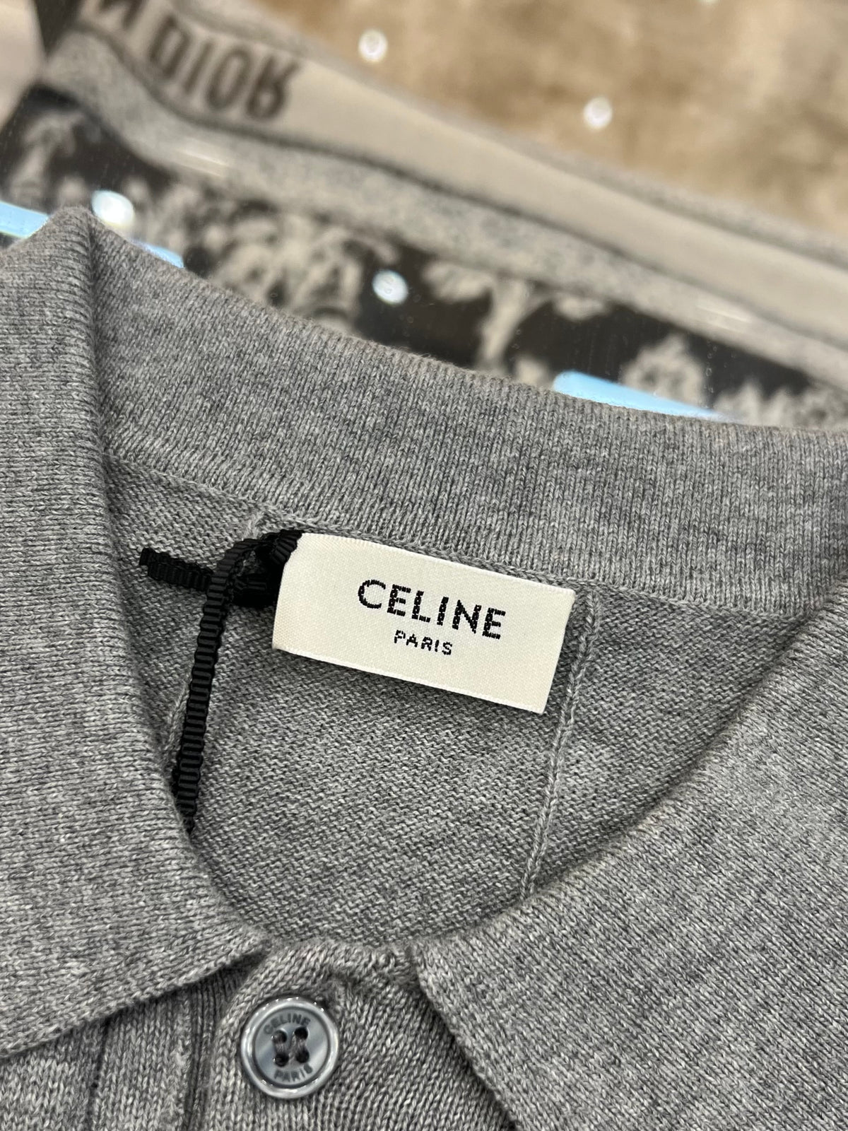 Celine Long Sleeve Polo