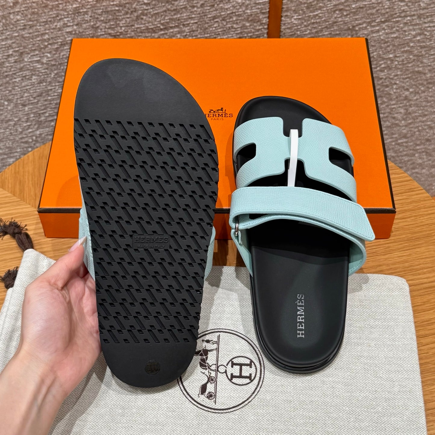 Hermes Chypre Sandals