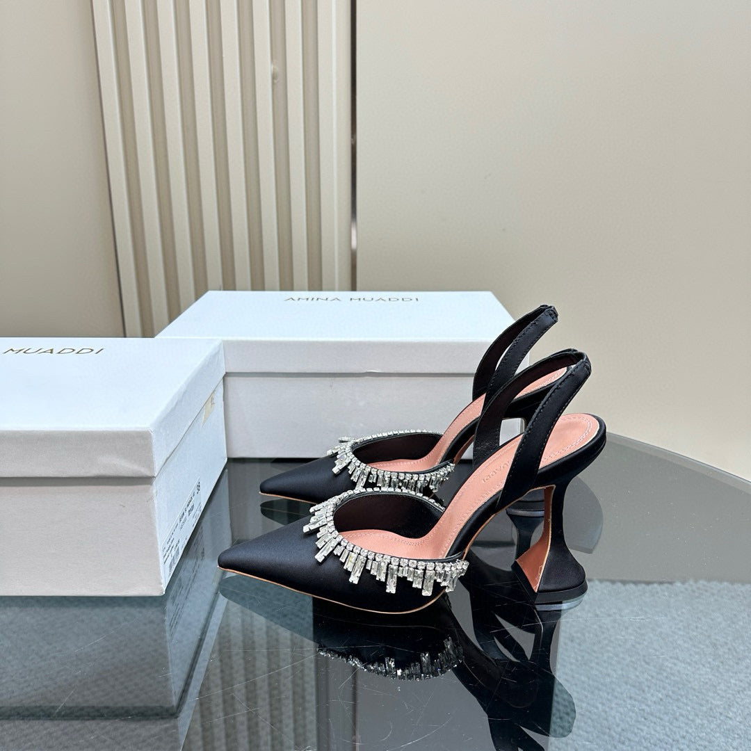 Amina Muaddi Heels